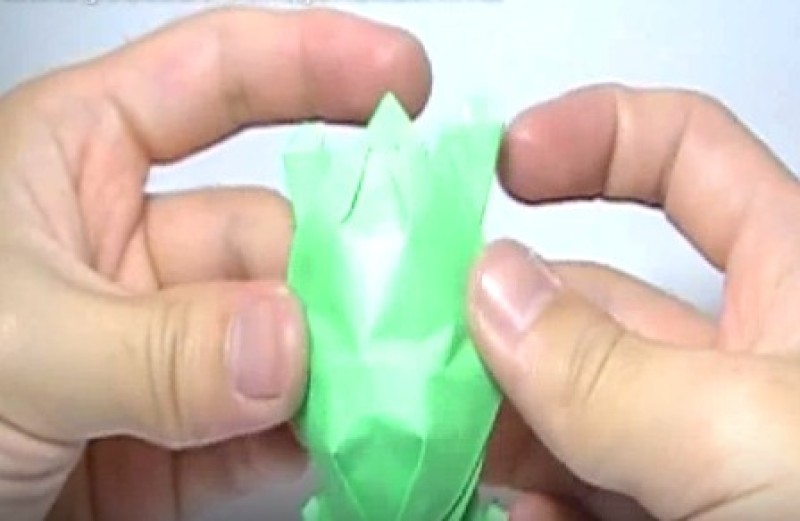 Cách gấp con rùa bằng giấy