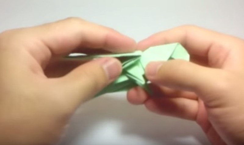 Cách gấp con vẹt bằng giấy