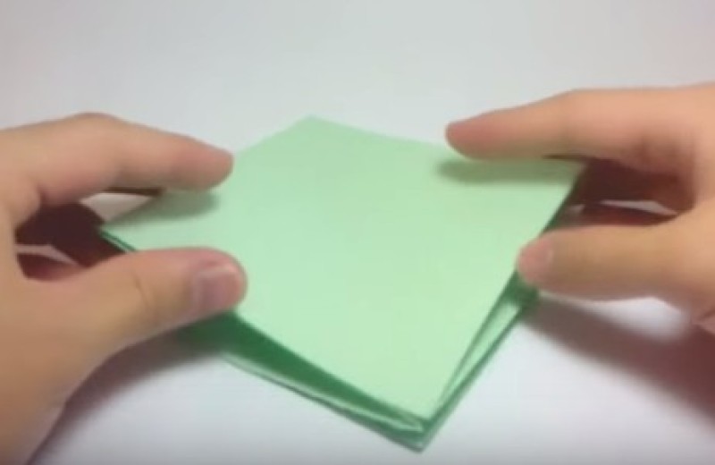Cách gấp con vẹt bằng giấy