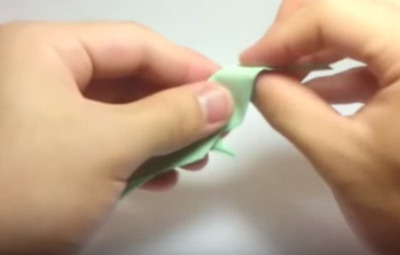 Cách gấp con vẹt bằng giấy