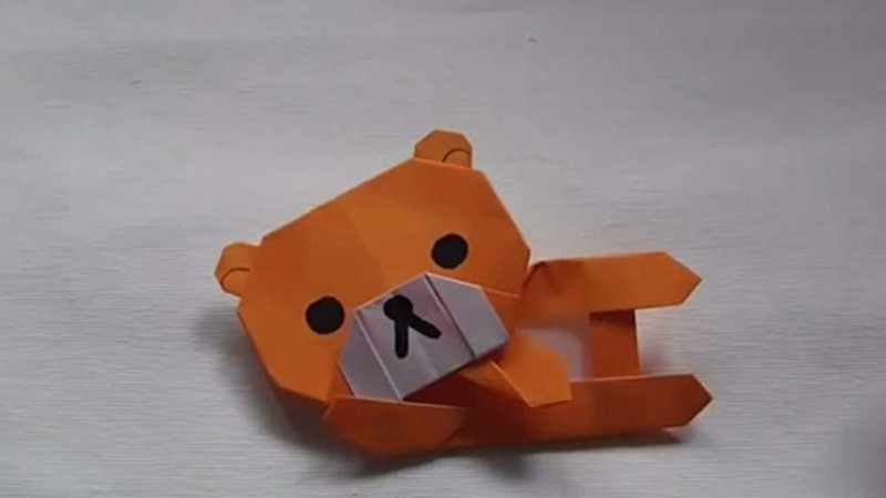cách gấp gấu trúc
