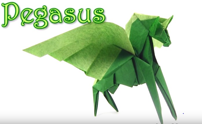 Cách Gấp Ngựa Pegasus Theo Phong Cách Origami