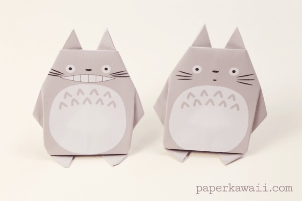 Cách Gấp Toroto Bằng Giấy Theo Phong Cách Origami