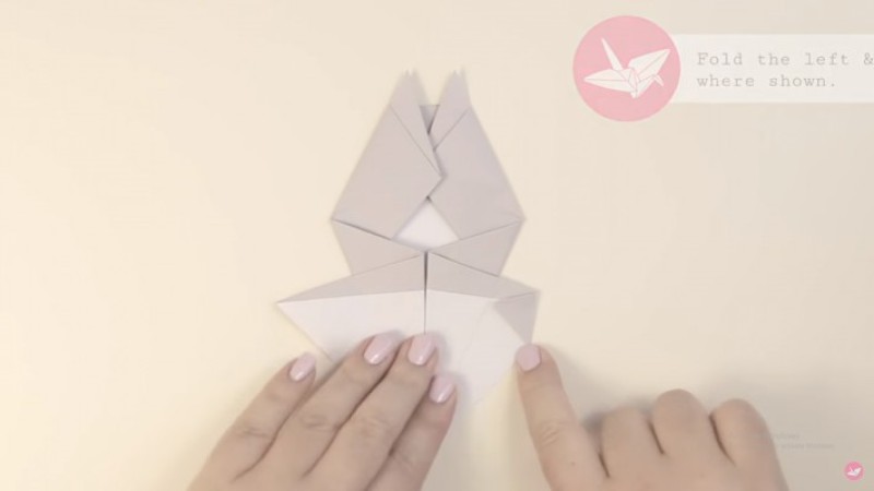 cách gấp toroto bằng giấy-Bước 4