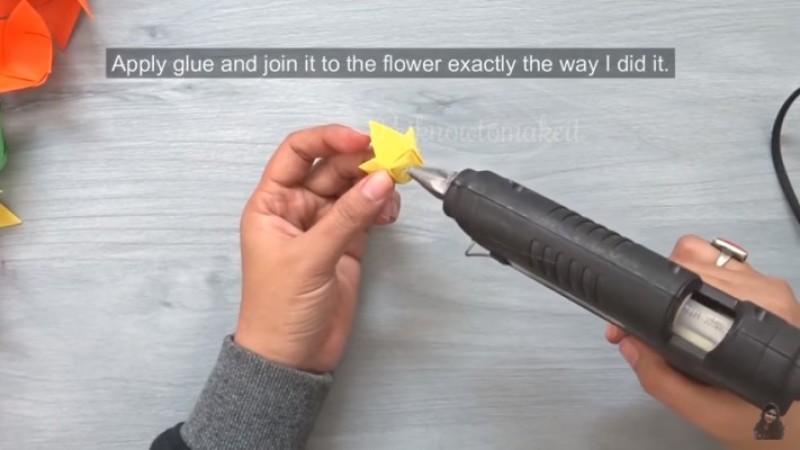 cách làm hoa tulip-Bước 6