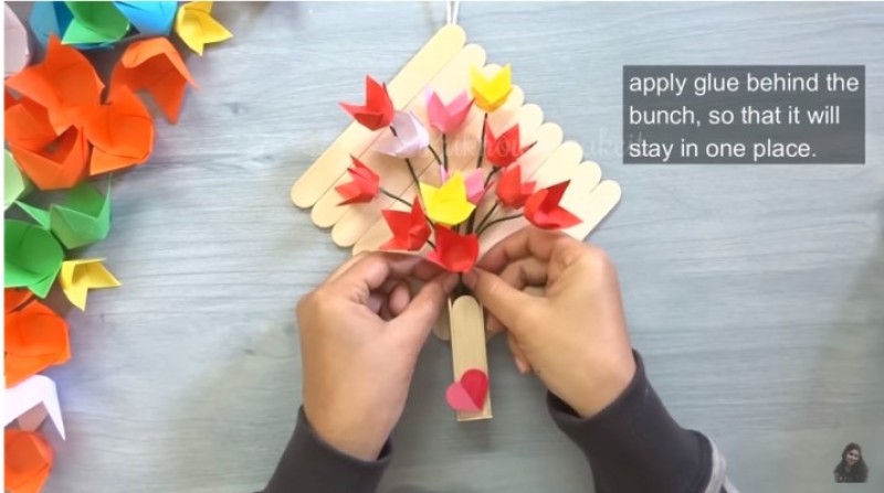 cách làm hoa tulip-Bước 8
