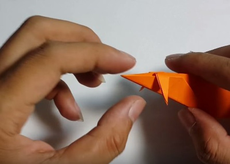 Cách xếp con trâu bằng giấy theo phong cách origami
