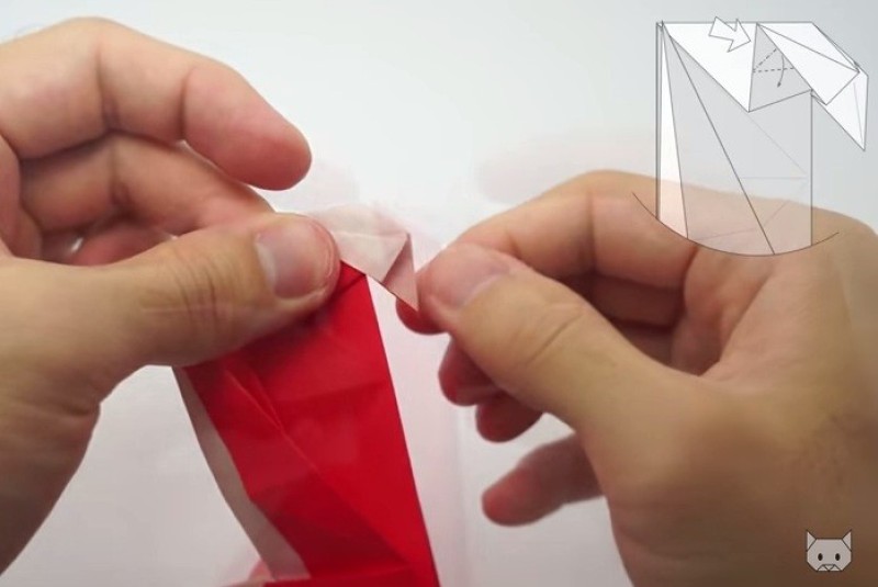 Cách xếp vẹt giấy độc đáo theo phong cách Origami