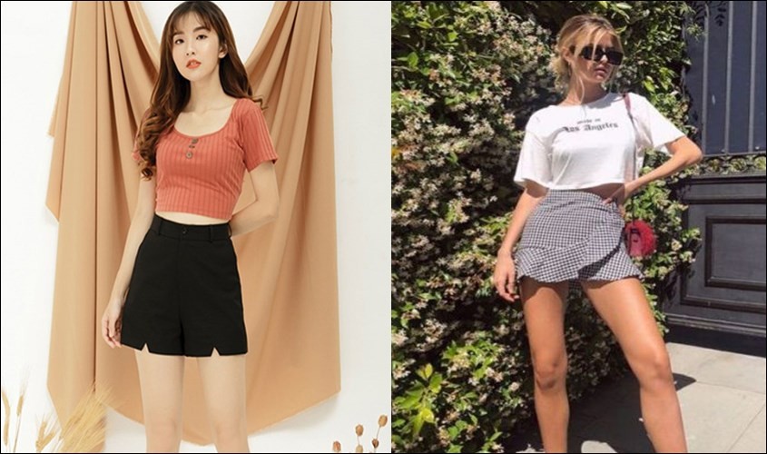 10 Cách Phối Đồ Với Áo Croptop Tay Ngắn Cực Chất Cho Nàng Cá Tính
