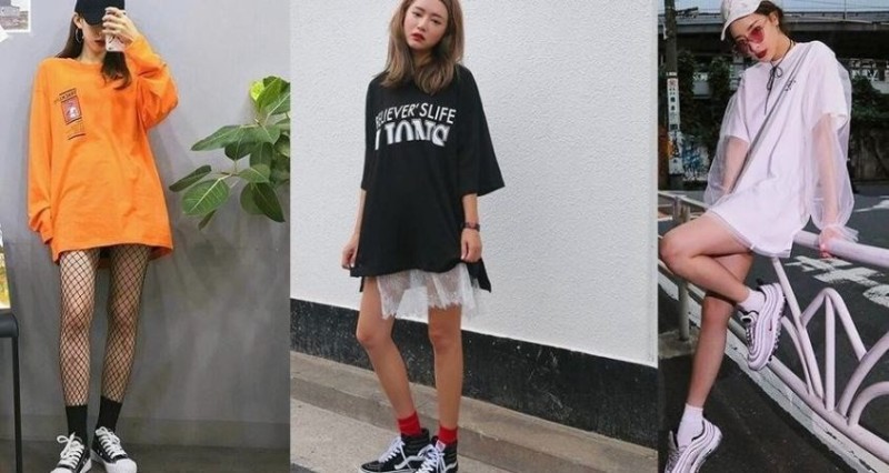 Đồ oversize là sự lựa chọn tuyệt vời cho các nàng muốn ăn mặc thoải mái, đơn giản