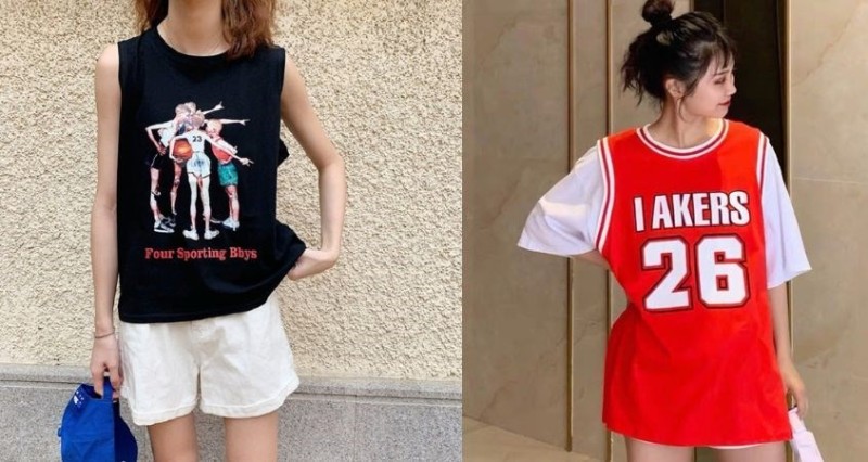 Áo basketball (áo bóng rổ) unisex với quần đùi