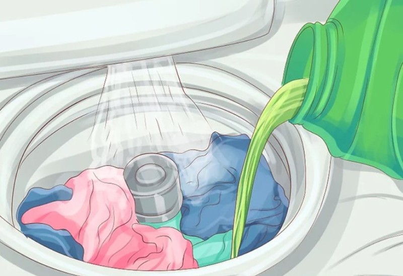 Giặt  sạch quần áo trước khi nhuộm