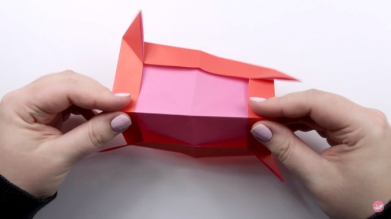 cách gấp tên lửa-Bước 3