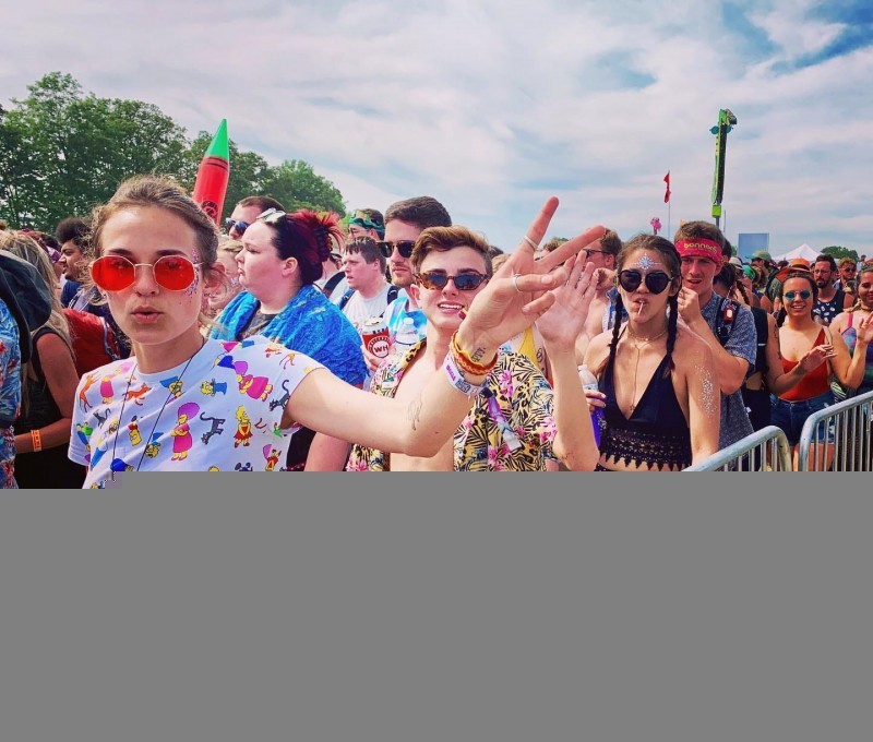 Lễ hội âm nhạc và nghệ thuật Bonnaroo tại Manchester, Tennessee, Mỹ