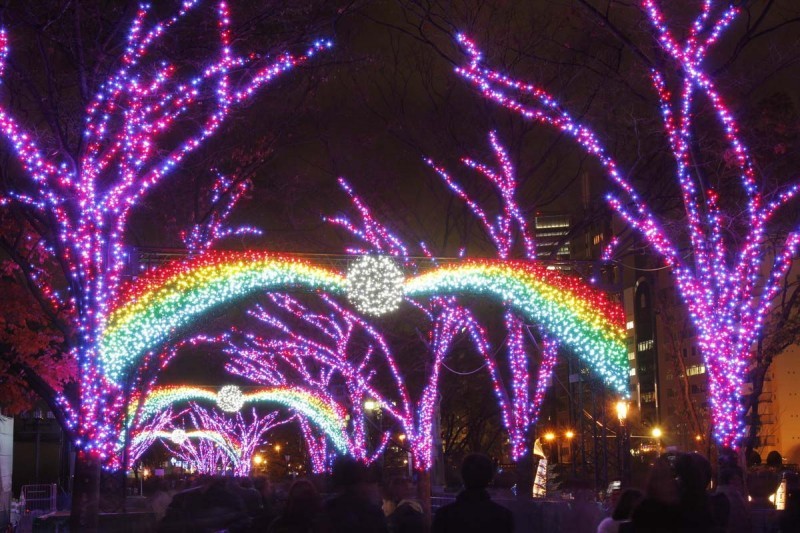 Lễ hội Ánh sáng mùa đông, Osaka, Nhật Bản