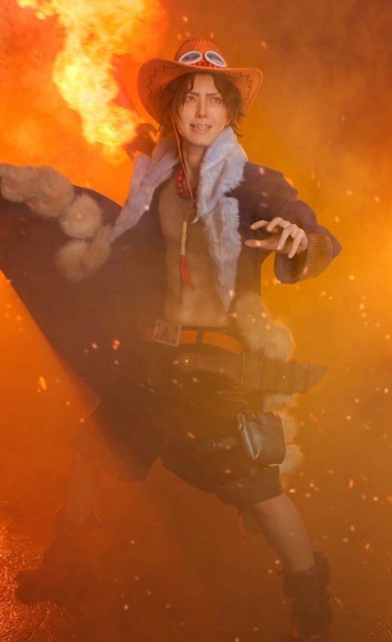 cosplay one piece-Portgas D Ace