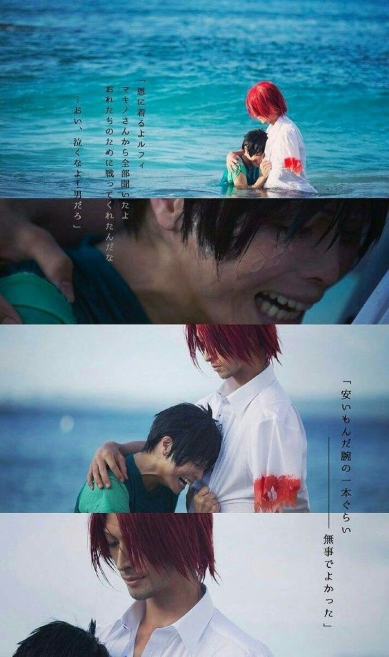 cosplay one piece-Shank và Luffy