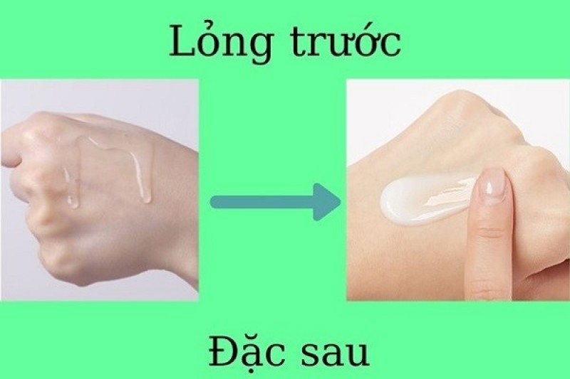 Sử dụng sản phẩm chăm sóc da theo quy tắc “lỏng trước, đặc sau”.