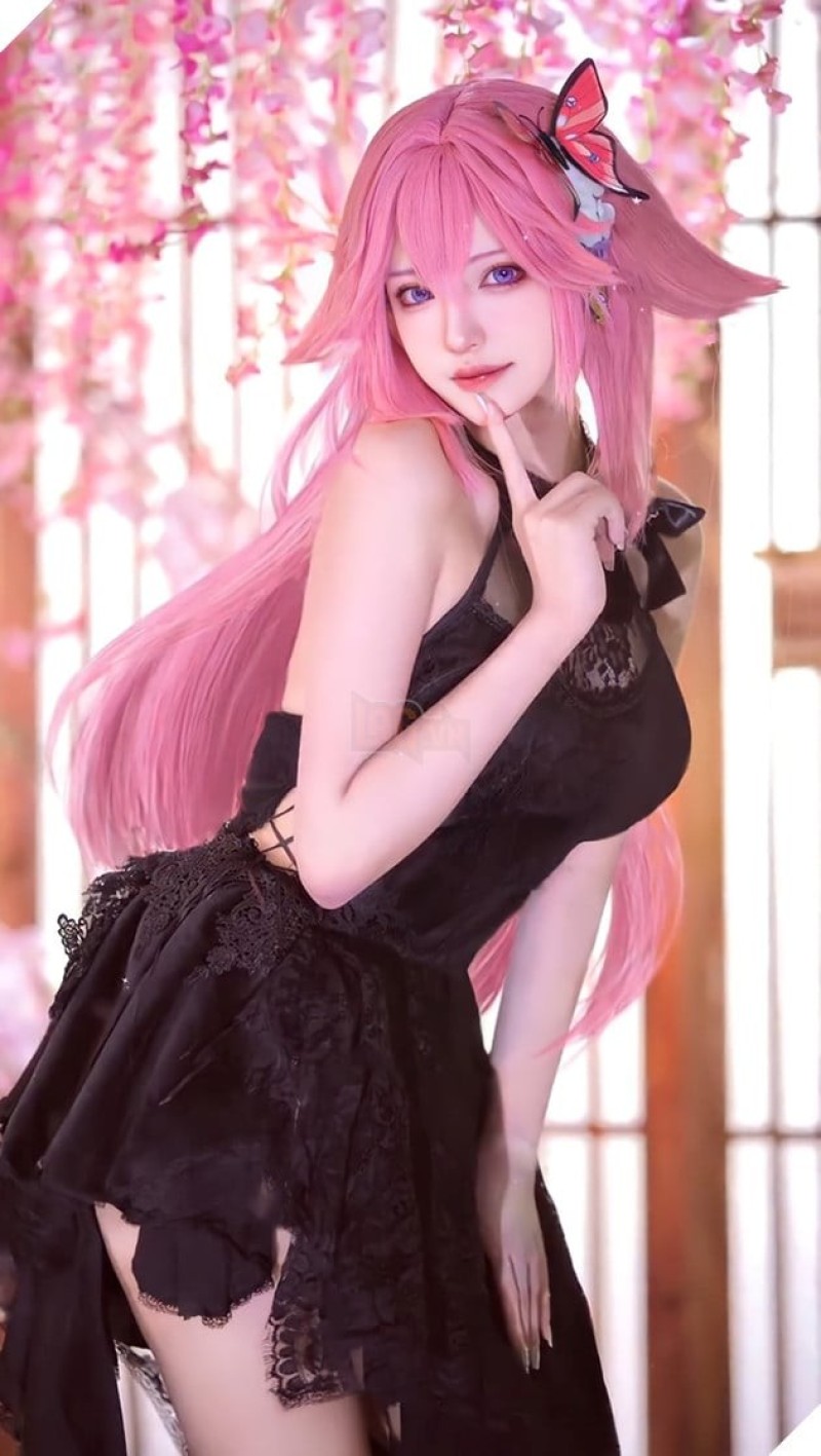 cosplay yae miko genshin impact