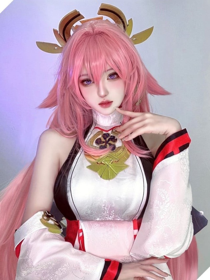 cosplay yae miko genshin impact