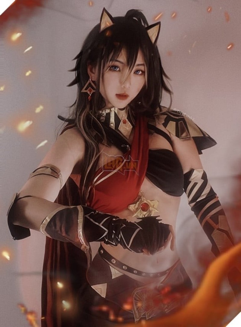 Choáng với loạt ảnh cosplay Dehya Genshin Impact siêu ngầu