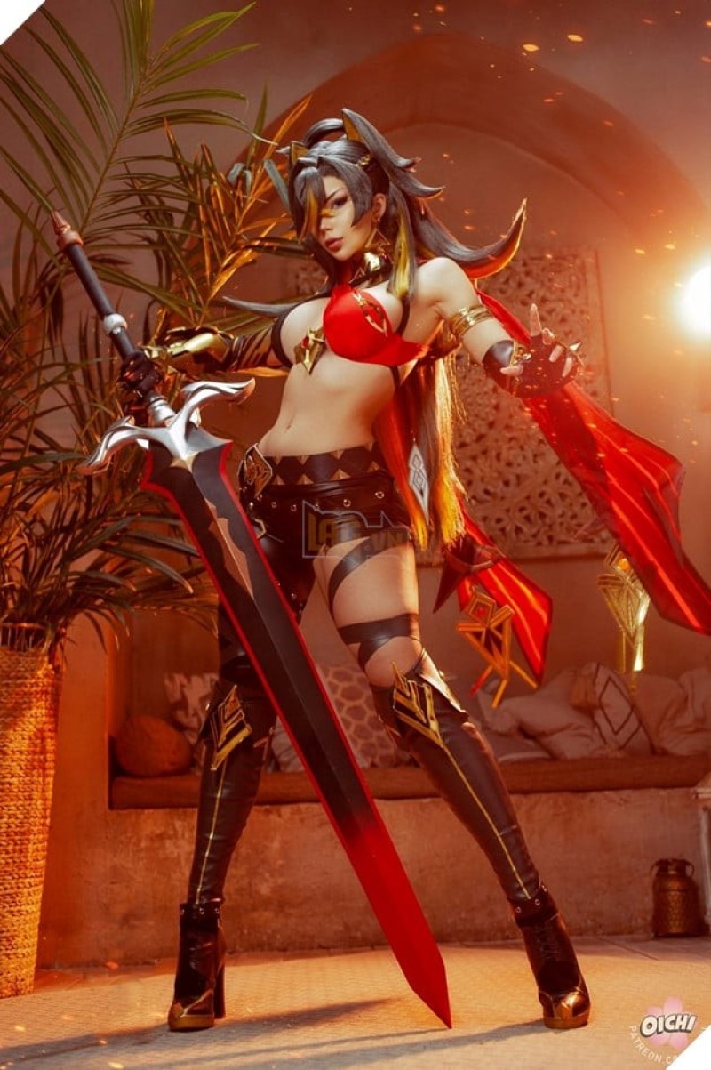 Choáng với loạt ảnh cosplay Dehya Genshin Impact siêu ngầu