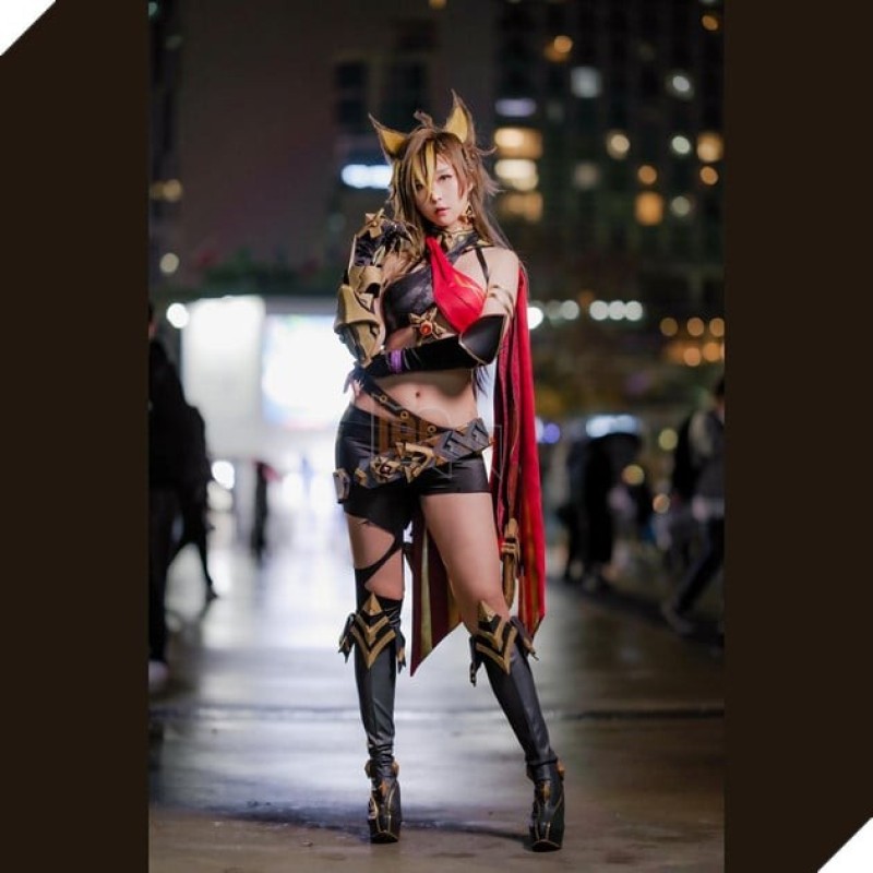 Choáng với loạt ảnh cosplay Dehya Genshin Impact siêu ngầu