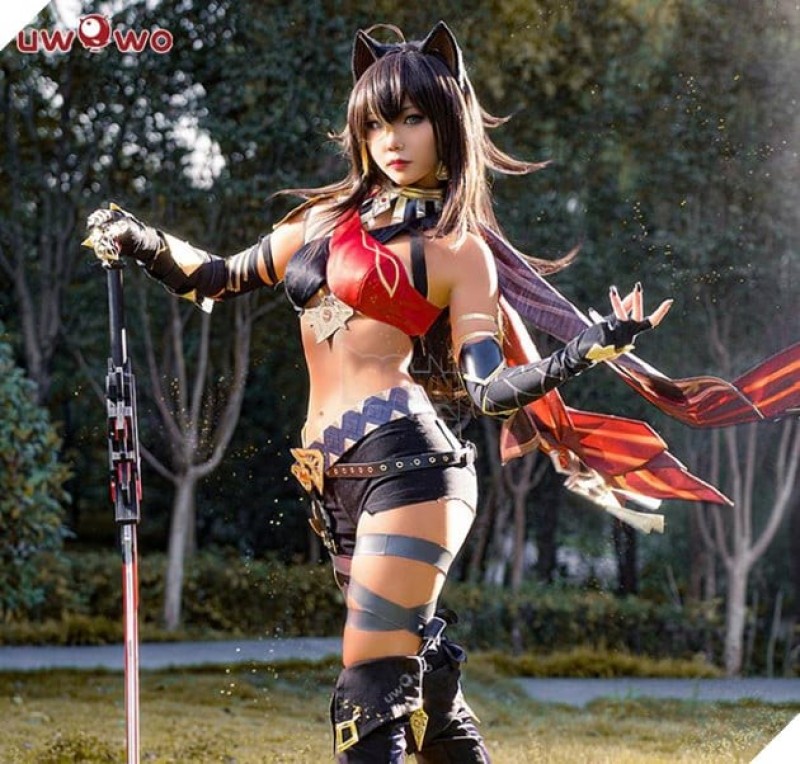 Choáng với loạt ảnh cosplay Dehya Genshin Impact siêu ngầu