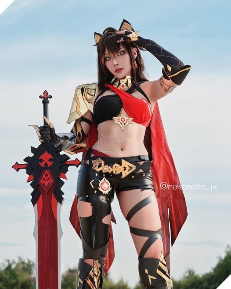 Choáng với loạt ảnh cosplay Dehya Genshin Impact siêu ngầu