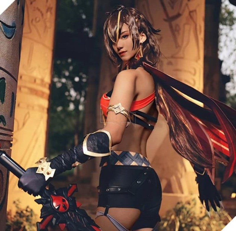 Choáng với loạt ảnh cosplay Dehya Genshin Impact siêu ngầu