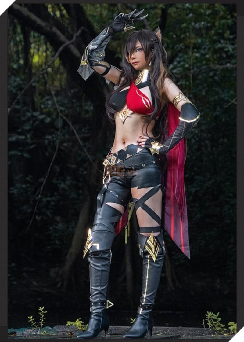 Choáng với loạt ảnh cosplay Dehya Genshin Impact siêu ngầu