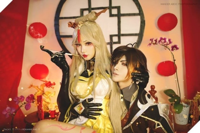 Chiêm ngưỡng bộ cosplay Ningguang trong trang phục U Lan Tinh Diệu cực kì thu hút khiến fan không thể rời mắt 8