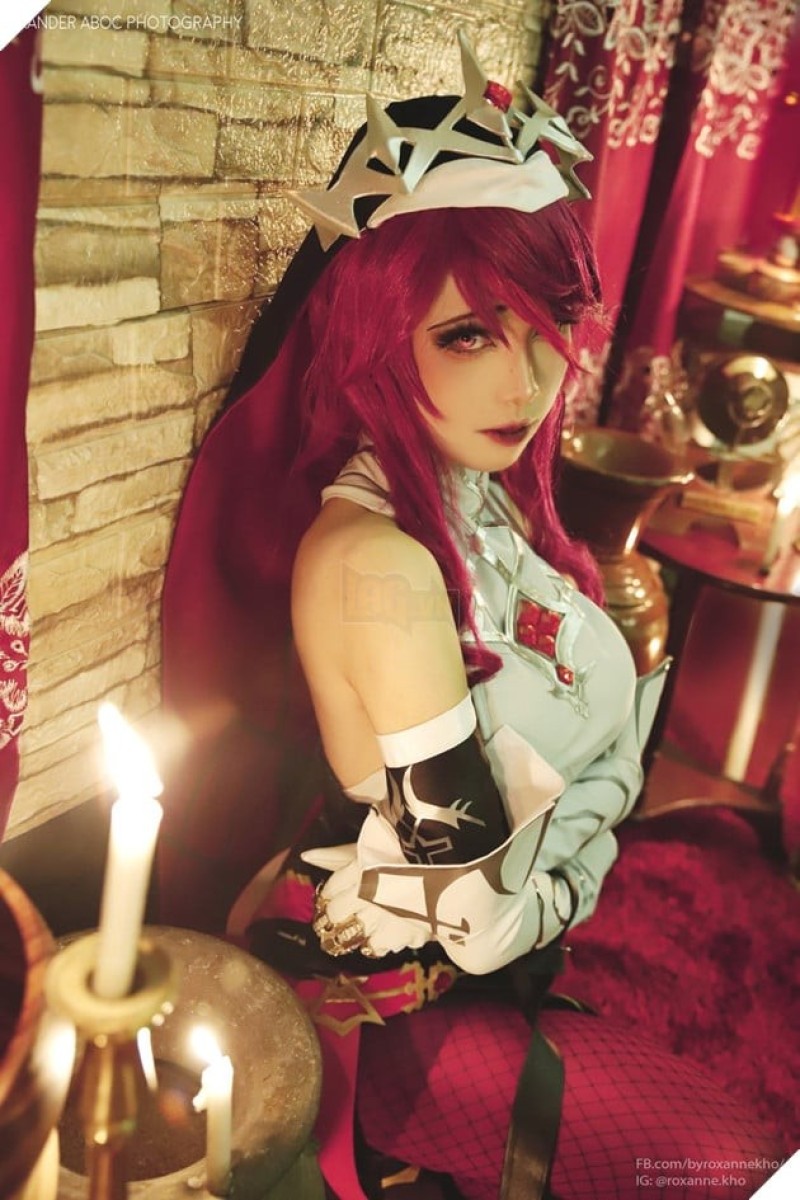 Chiêm ngưỡng bộ cosplay Ningguang trong trang phục U Lan Tinh Diệu cực kì thu hút khiến fan không thể rời mắt 10