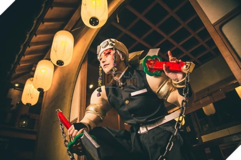 cosplay âm trụ uzui tengen