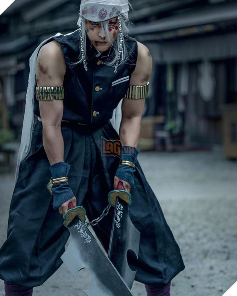 cosplay âm trụ uzui tengen
