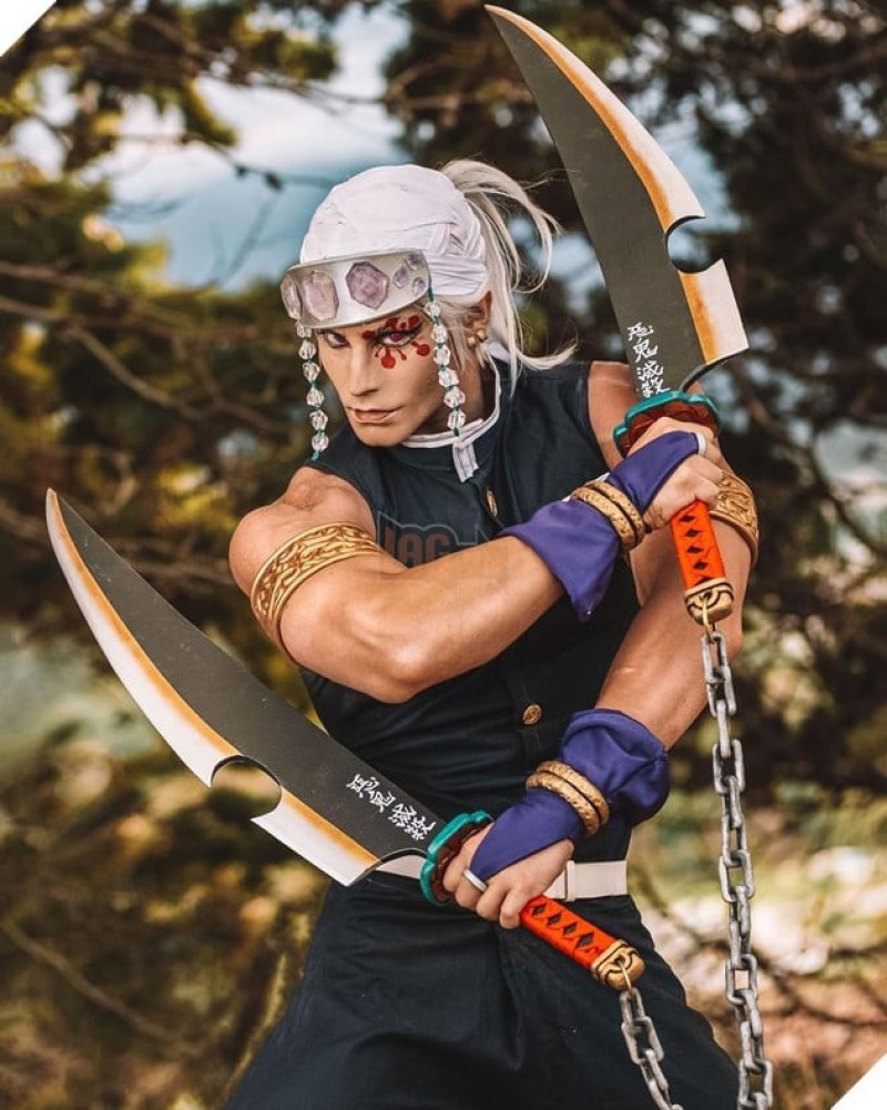 cosplay âm trụ uzui tengen