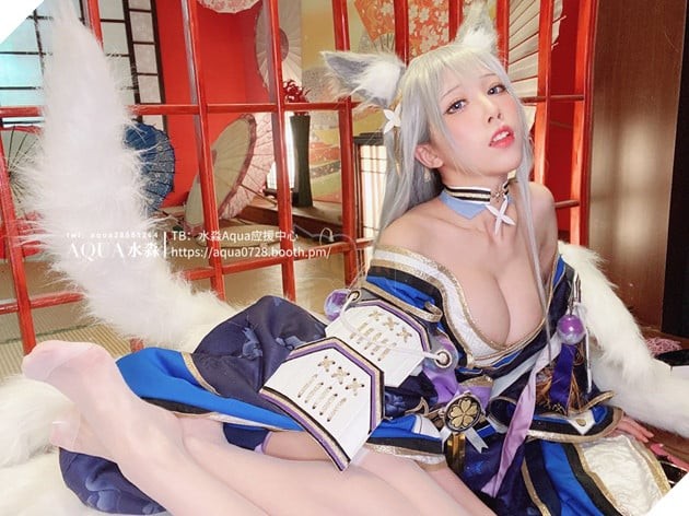 Căng Cơ Mắt Với Loạt Ảnh Cosplay Hồ Ly Shinano Mang \\\\