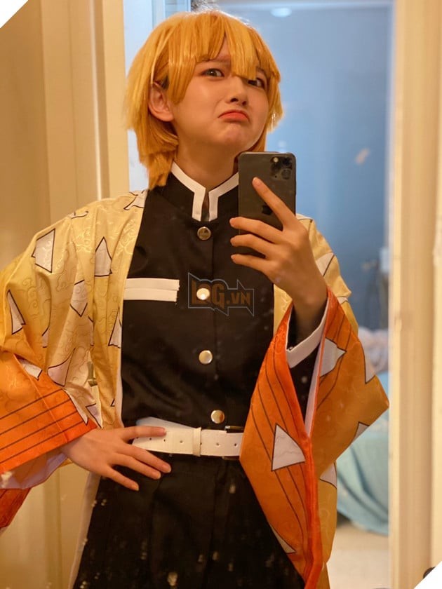 Chết Cười! Nữ Coser Đáng Yêu Nhất Cosplay Zenitsu Kimetsu No Yaiba Và Cái Kết Ngáo Không Tả!