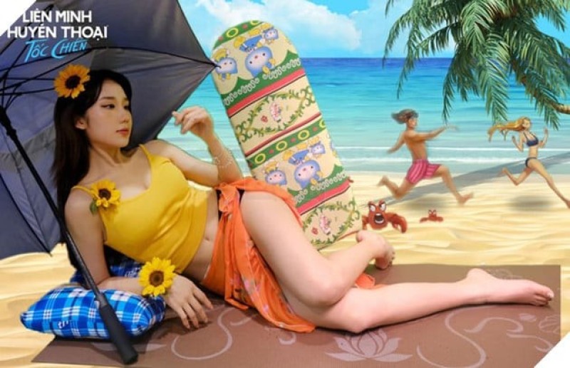 Cuộc thi Low-cost Cosplay Tốc Chiến trở nên gây cấn với màn dự thi của Mina Young 2
