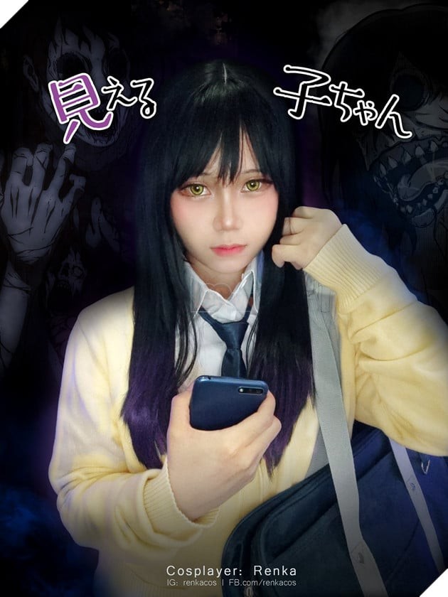 Cười Trong Sợ Hãi... Với Loạt Ảnh Cosplay Mieruko-Chan Cực Chuẩn!