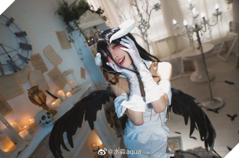 Lặng người khi ngắm thân hình nóng bỏng và thần thái ngút ngàn của quỷ nữ Albedo trong Overlord - Ảnh 3.