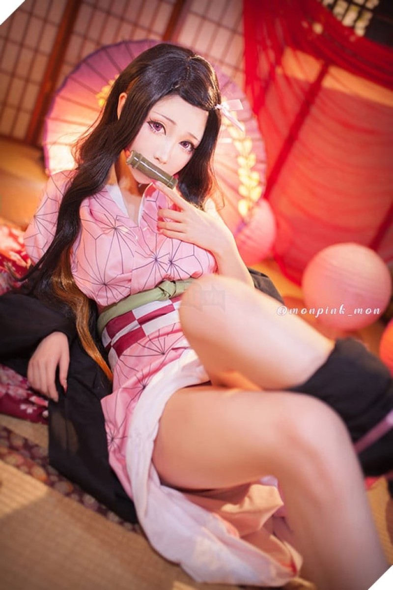 Xỉu UP xỉu DOWN với bộ ảnh coplay Nezuko, Trùng Trụ, Luyến Trụ, Quỷ Nhện siêu quyến rũ 3