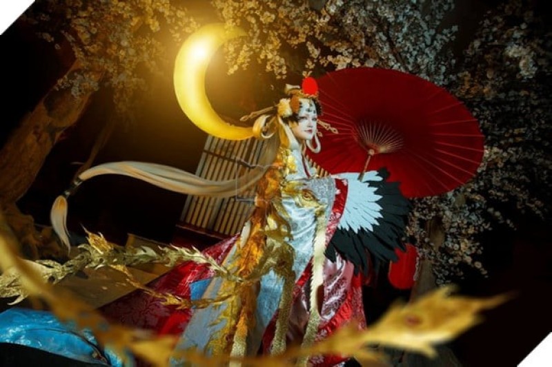 Âm Dương Sư: Thêm một bộ Cosplay xuất sắc của mẹ Cò Cô Hoạch Điểu từ fan hâm mộ 7