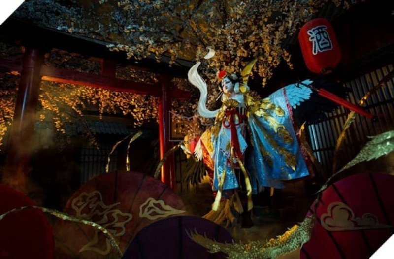 Âm Dương Sư: Thêm một bộ Cosplay xuất sắc của mẹ Cò Cô Hoạch Điểu từ fan hâm mộ 10