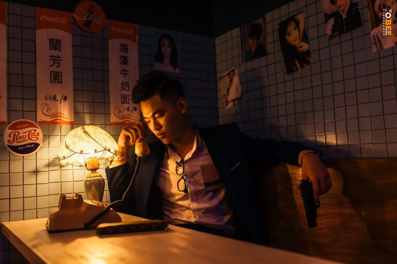 concept Hongkong kết hợp với đèn neon
