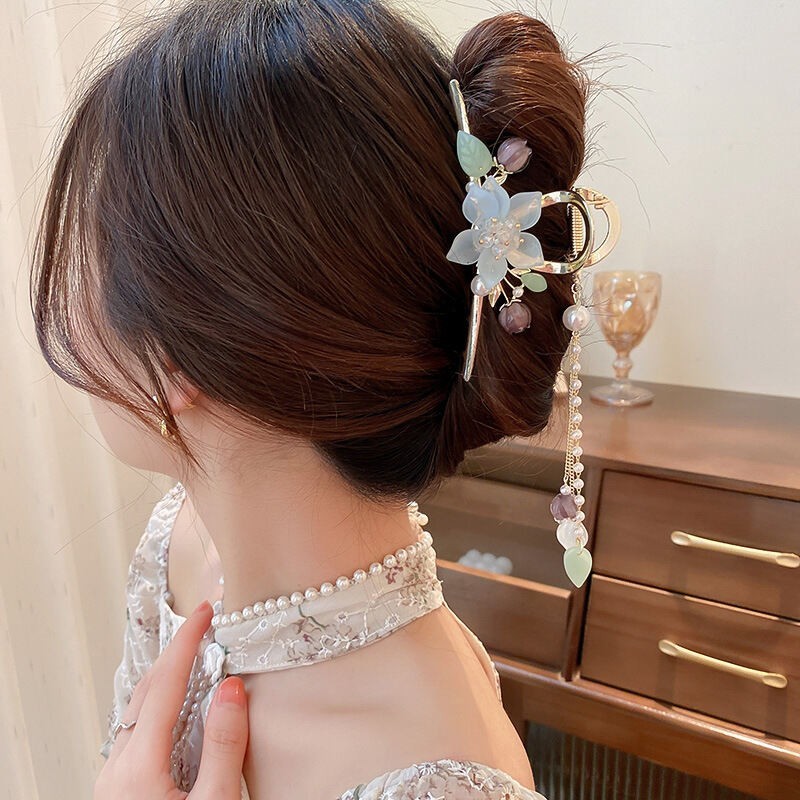 Kẹp Càng Cua Cỡ Siêu Lớn Cùng Mẫu Với Lee Hyori Hàn Quốc Kẹp Tóc Búi Tóc  Tắm Sau Đầu 14Cm Phụ Kiện Tóc Cao Cấp Sức Chứa Lớn Cho Nữ |