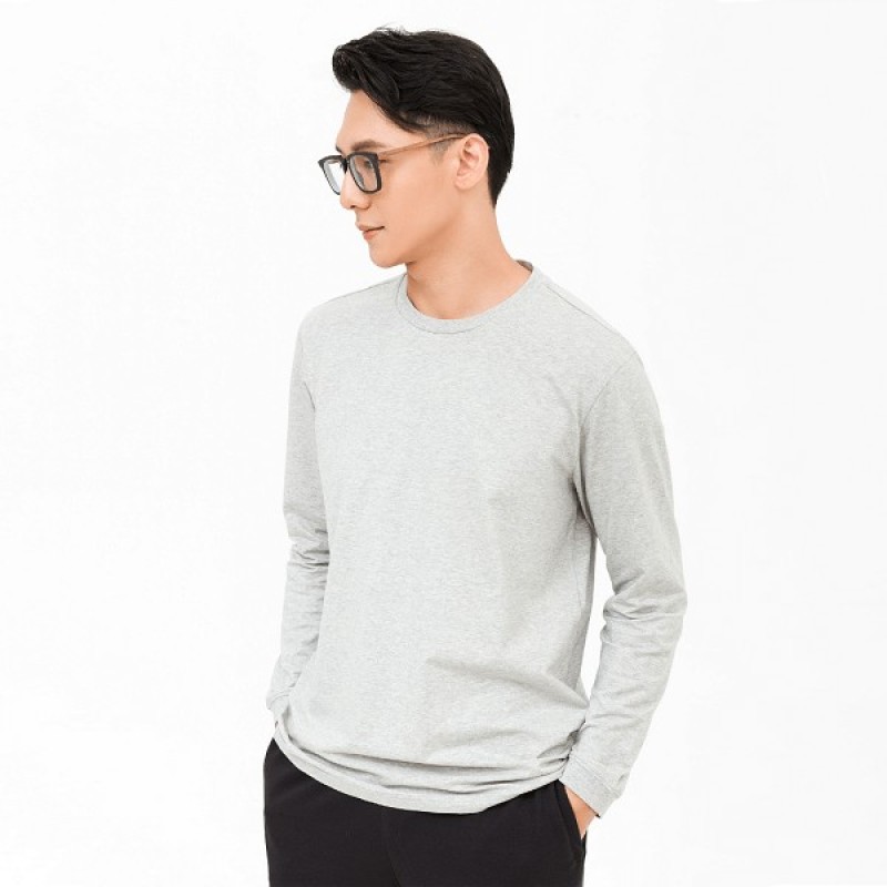 Áo thun trơn/áo polo kết hợp quần tây/quần jeans dài