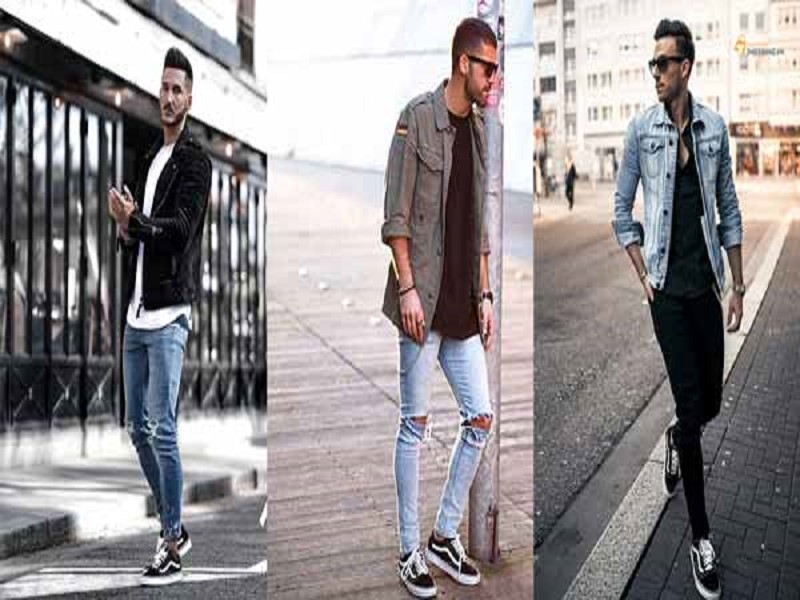 Áo khoác Jean - Giày Vans phối với áo khoác gì