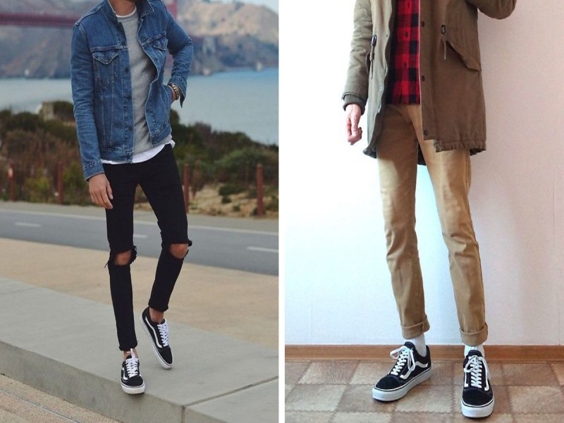 Áo Chambray – Denim phối với