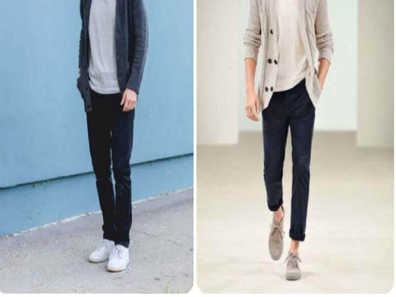 Áo Blazer kết hợp giày 